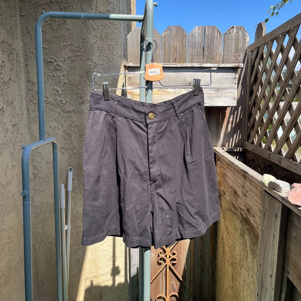 Size S Black Trouser Shorts